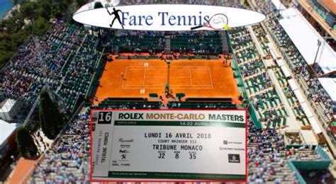 biglietti montecarlo tennis 2024